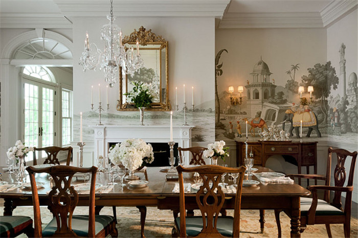 浪漫美式風格別墅裝修效果圖