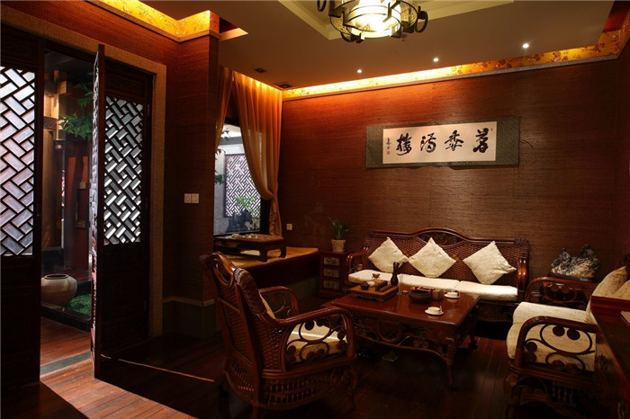 280平茶樓裝修效果圖