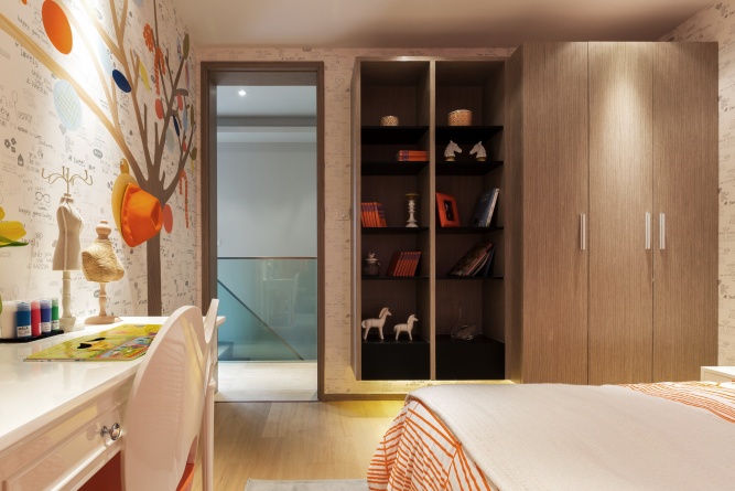 時尚簡約別墅裝修設(shè)計效果圖