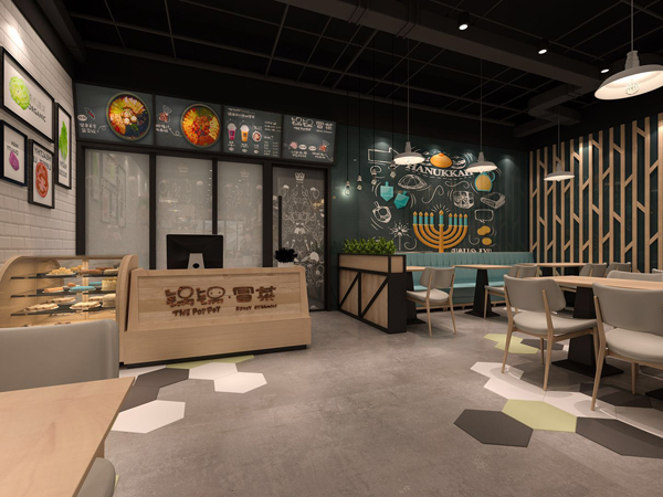 冒菜店店內裝修設計 冒菜店店內裝修設計圖片