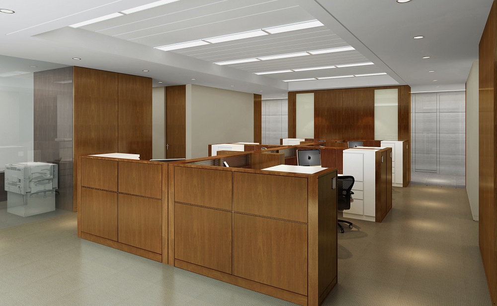 銀行辦公樓職員辦公室裝修效果圖 銀行辦公樓職員辦公室裝修效果圖