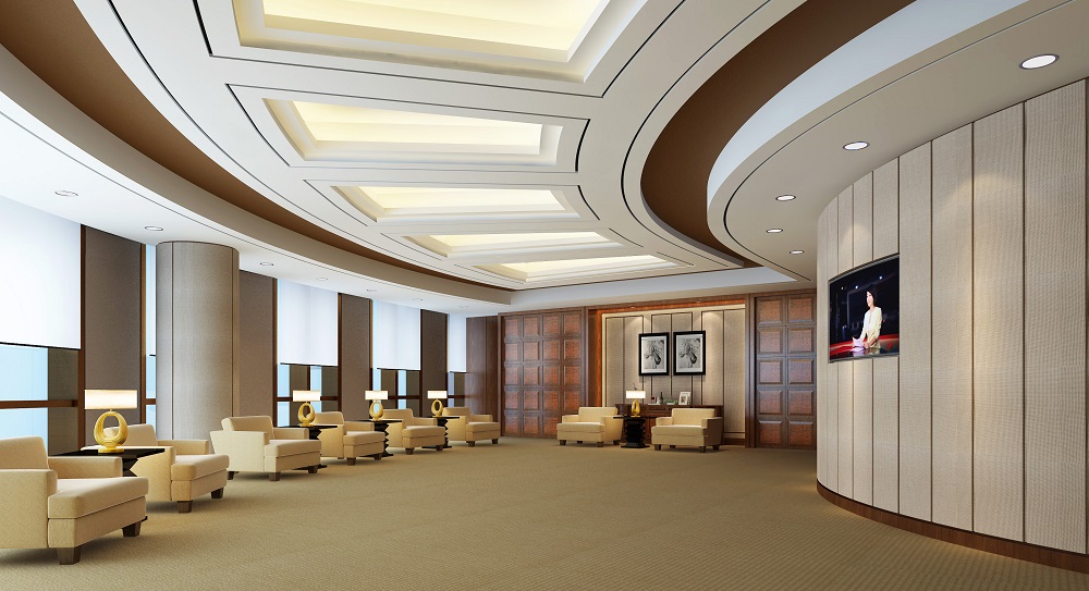 銀行辦公樓貴賓室設計效果圖 銀行辦公樓貴賓室設計效果圖