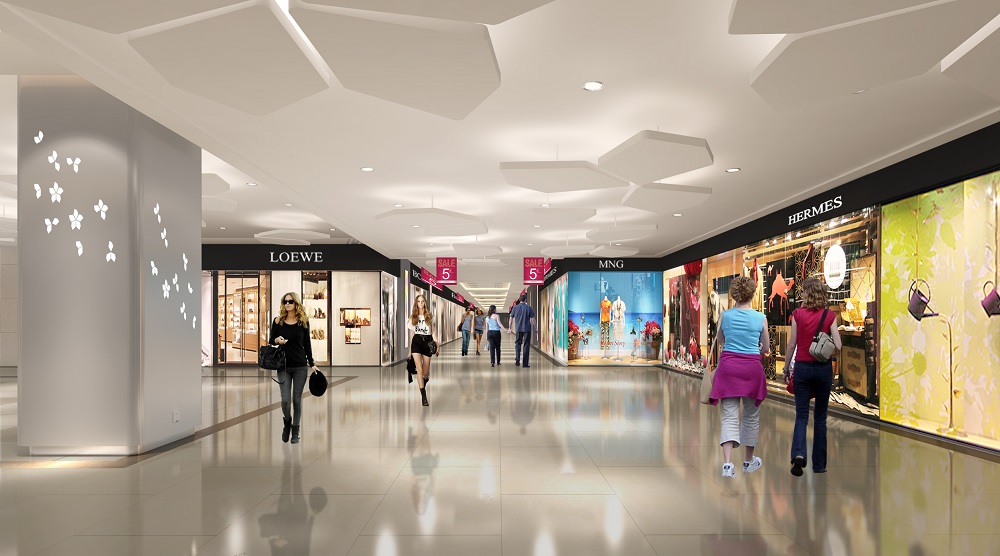 商場大廳裝修設計效果圖 商場大廳裝修設計效果圖