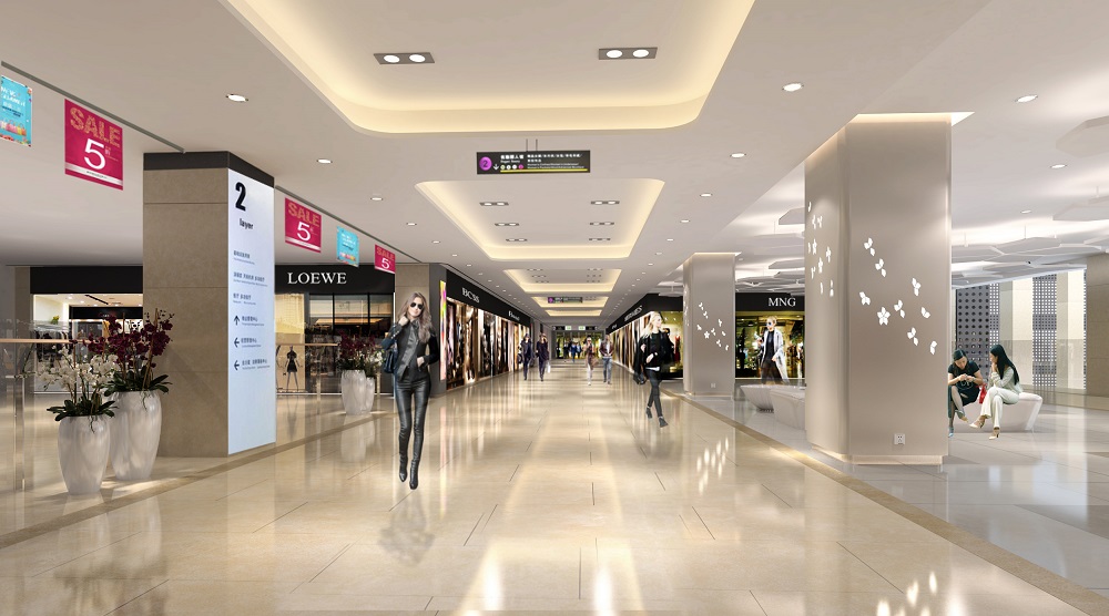 商場大廳裝修設計效果圖 商場大廳裝修設計效果圖