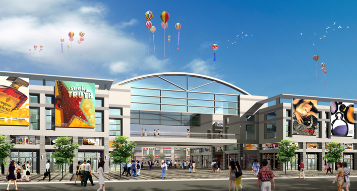 商場入口如何裝修設計 商場檔口裝修效果圖