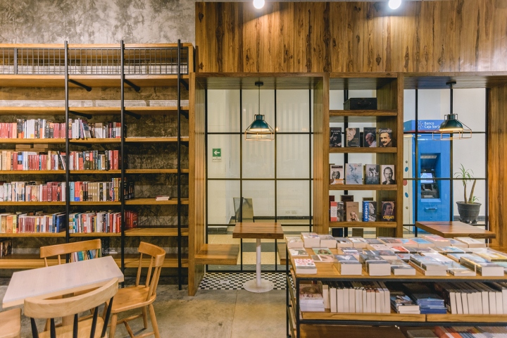 咖啡館書店裝修效果圖 咖啡館書店裝修效果圖