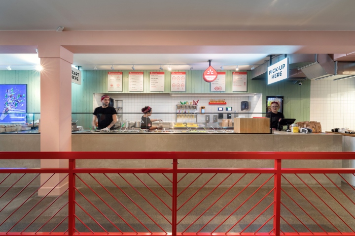 莎莎店快食餐廳裝修效果圖 莎莎店快食餐廳裝修效果圖