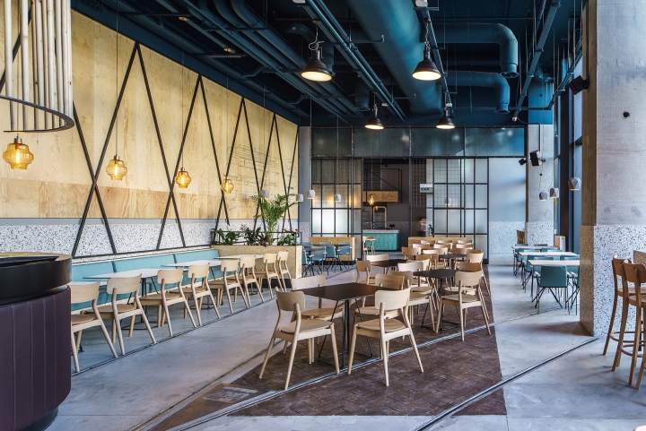 工業風餐廳裝修效果圖 工業風餐廳裝修效果圖