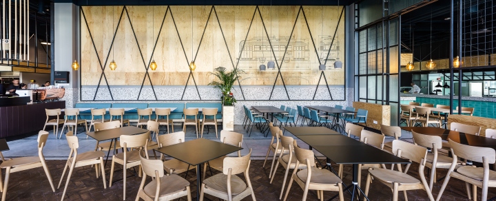 工業風餐廳裝修效果圖 工業風餐廳裝修效果圖