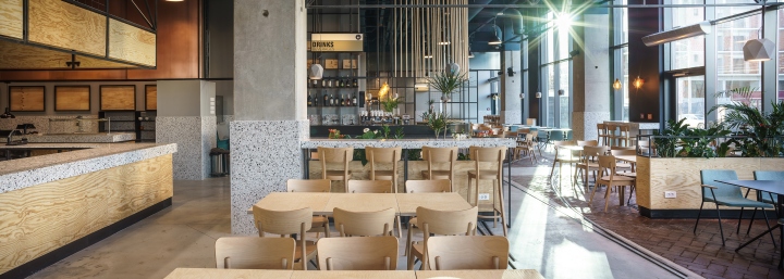 工業風餐廳裝修效果圖 工業風餐廳裝修效果圖