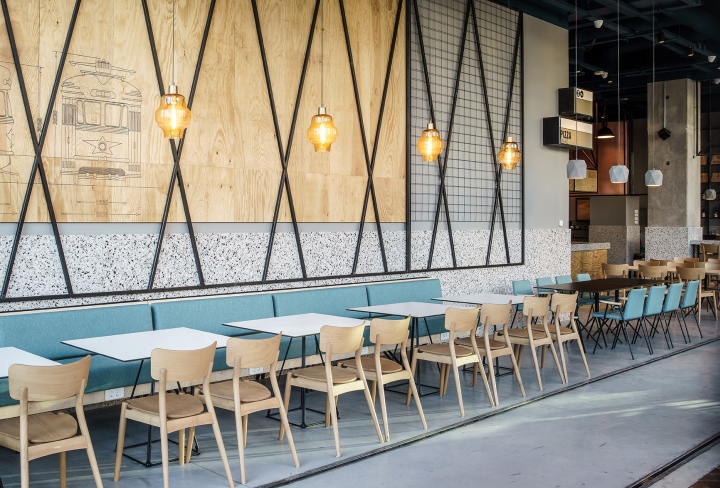 工業風餐廳裝修效果圖 工業風餐廳裝修效果圖