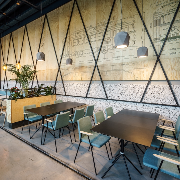 工業風餐廳裝修效果圖 工業風餐廳裝修效果圖