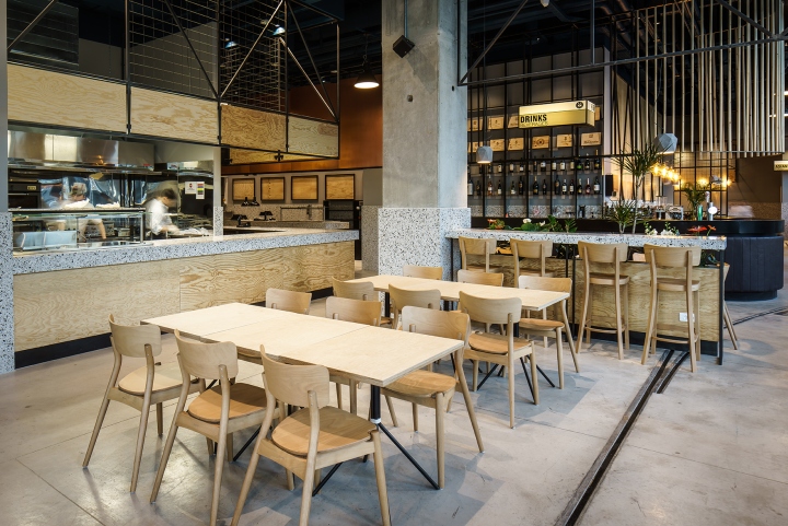 工業風餐廳裝修效果圖 工業風餐廳裝修效果圖