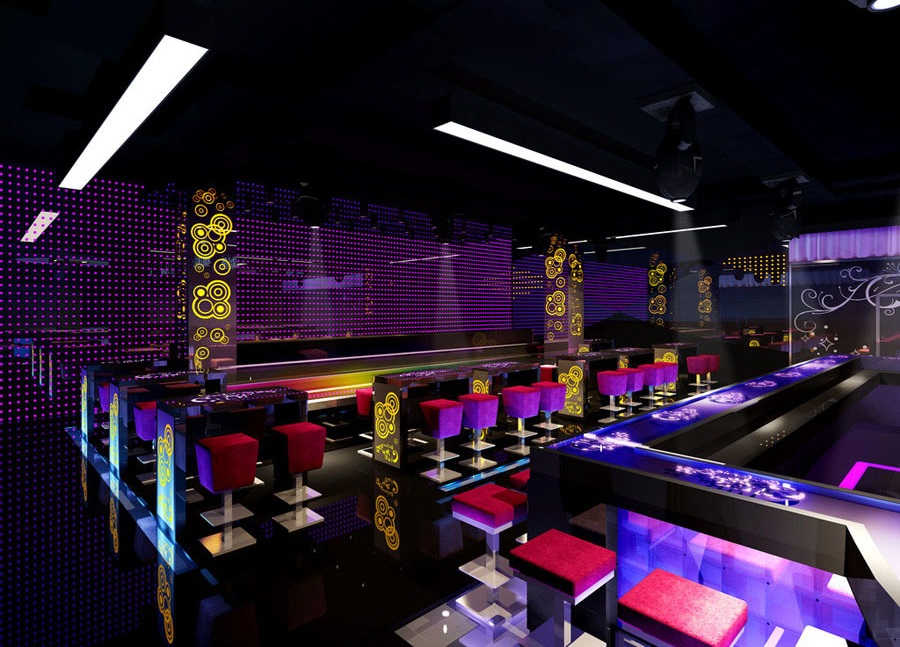 歌舞廳娛樂場裝修效果圖