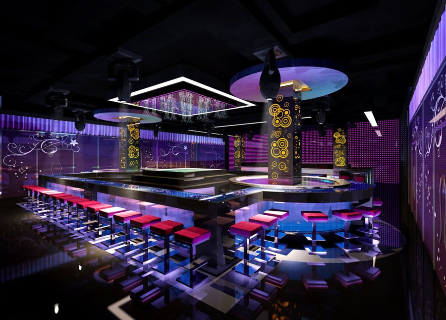 歌舞廳娛樂場裝修效果圖