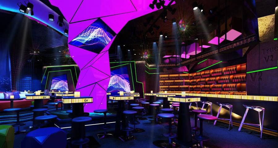 歌舞廳娛樂場裝修效果圖