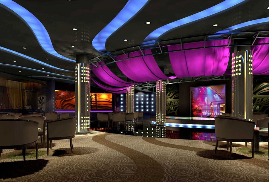 歌舞廳娛樂場裝修效果圖