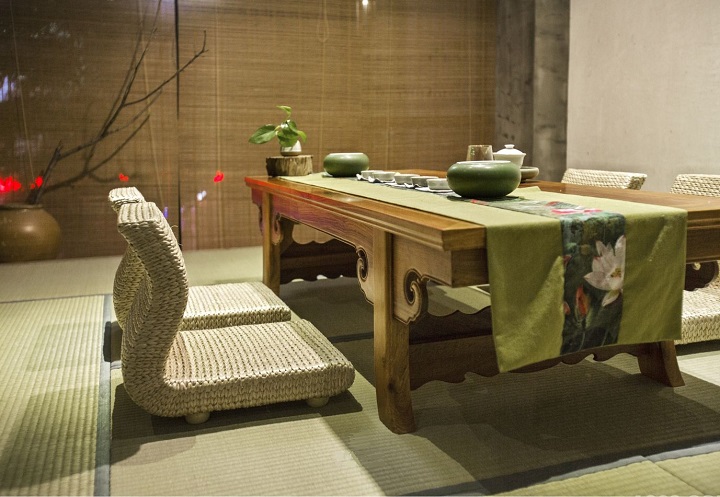 “席地而坐”式茶樓包廂設(shè)計(jì)圖 “席地而坐”式茶樓包廂設(shè)計(jì)圖