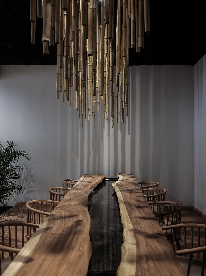 東方禪意茶館會(huì)所裝修效果圖 東方禪意茶館會(huì)所裝修效果圖-桌椅選擇