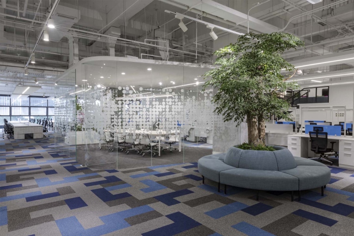 開放式辦公室整體環境