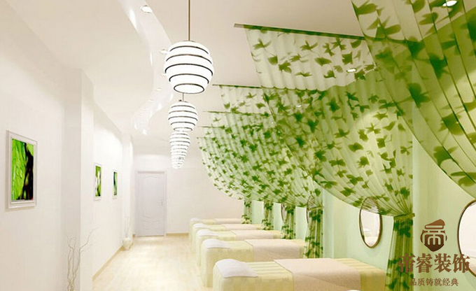 田園美容院裝修效果圖欣賞