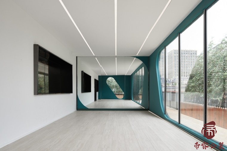 舞蹈教室裝修設計剖析，舞蹈教室效果圖展示