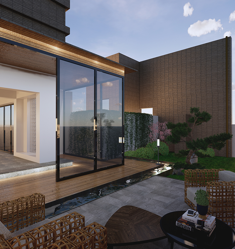 德陽世家星湖灣別墅裝修設計效果圖