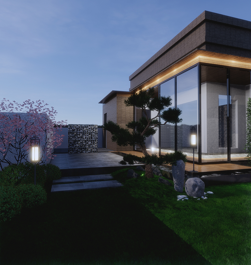 德陽世家星湖灣別墅裝修設計效果圖