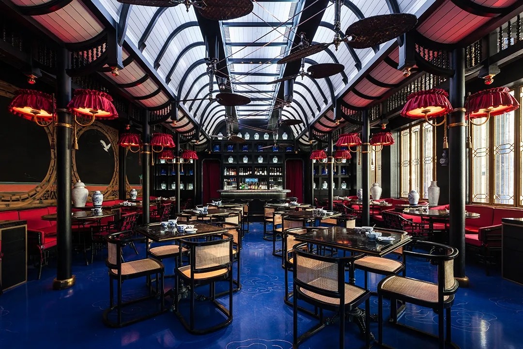 有情調(diào)的成都茶樓裝修設(shè)計(jì)效果圖