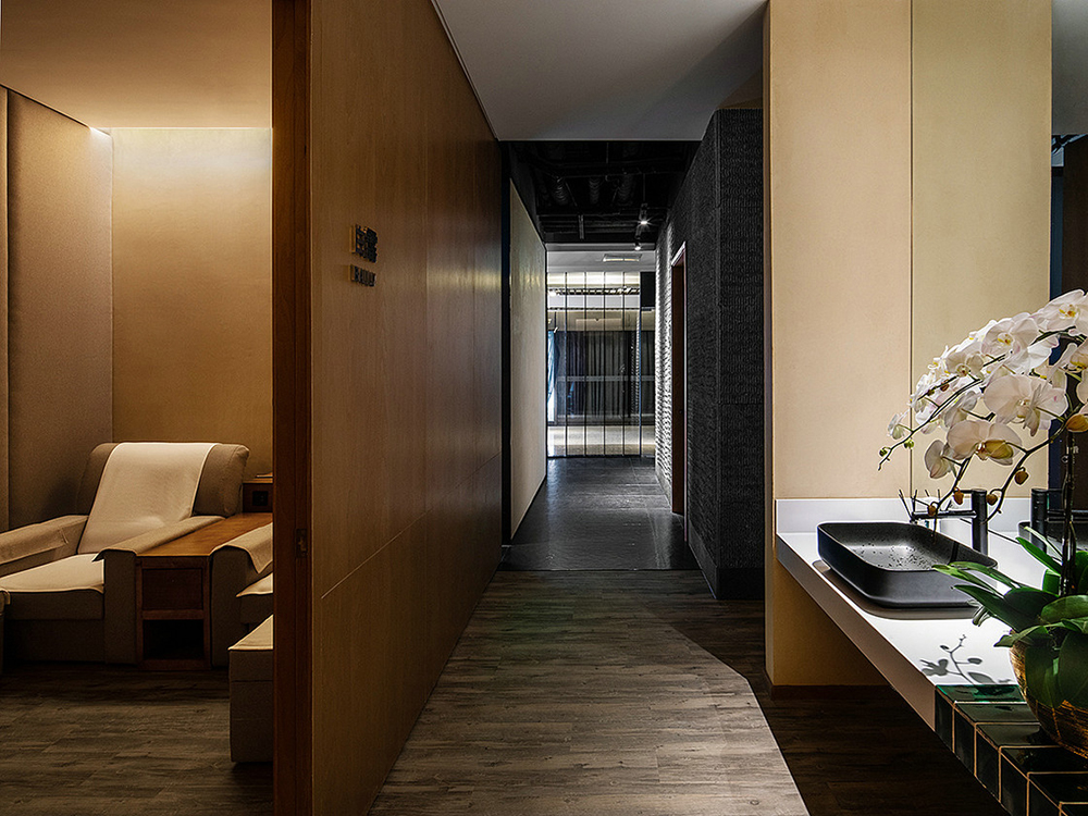 高檔足浴按摩養生會所店鋪裝修圖片