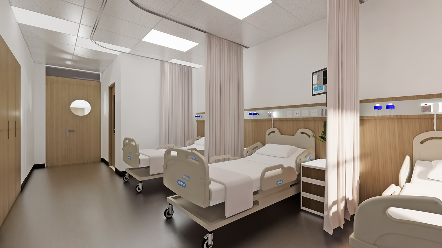 中西醫(yī)結(jié)合醫(yī)院裝修效果圖