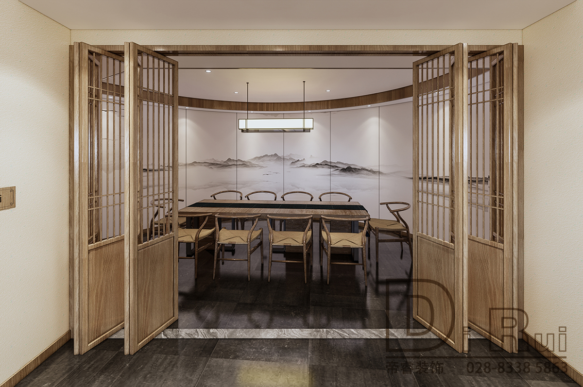 新中式風格茶室裝修效果圖 新中式風格茶室裝修效果圖