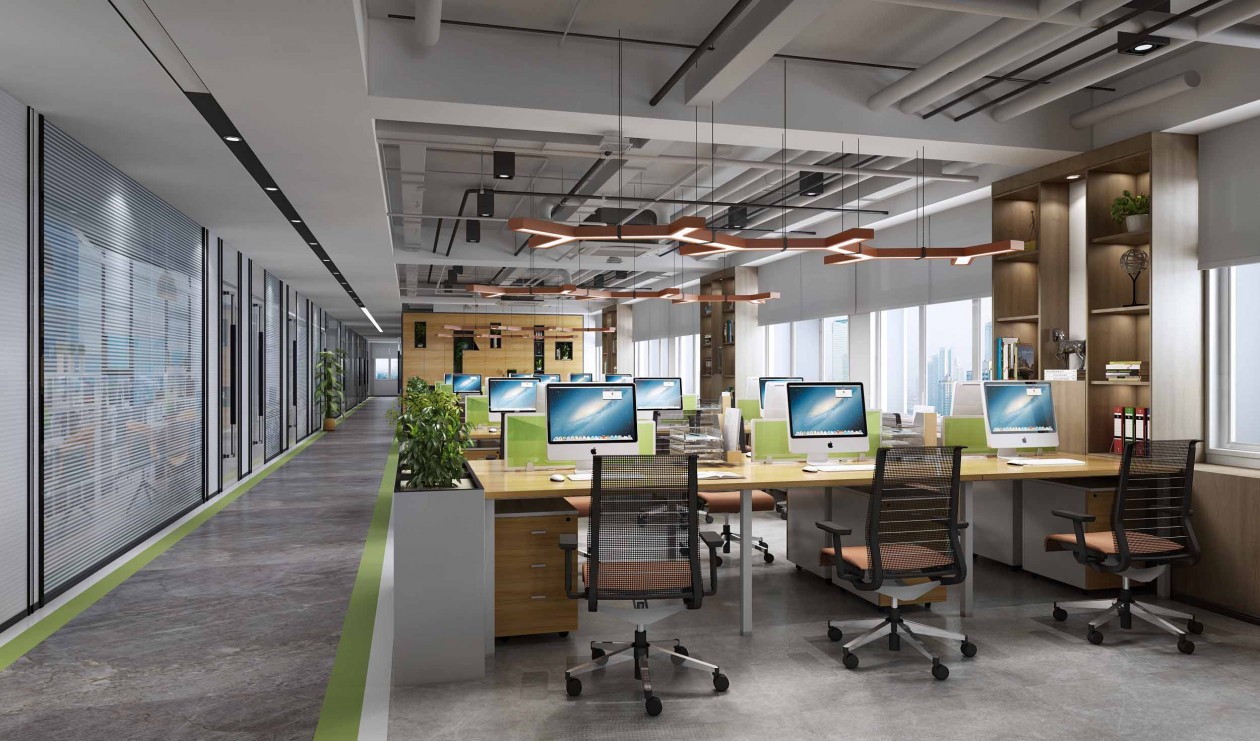 好看辦公室裝修效果圖賞析及四個基本特征