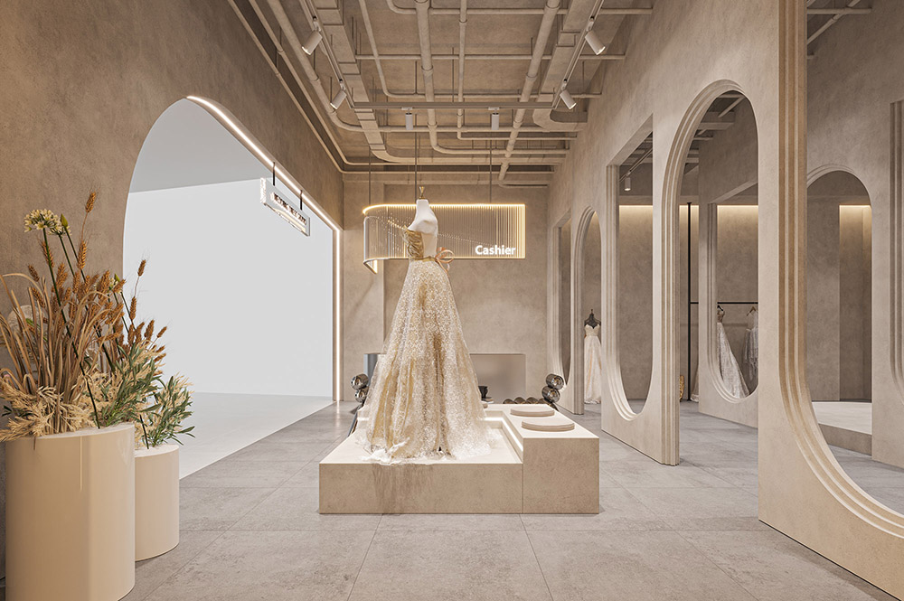 「婚紗店裝修」歲月痕跡質樸之美的侘寂風