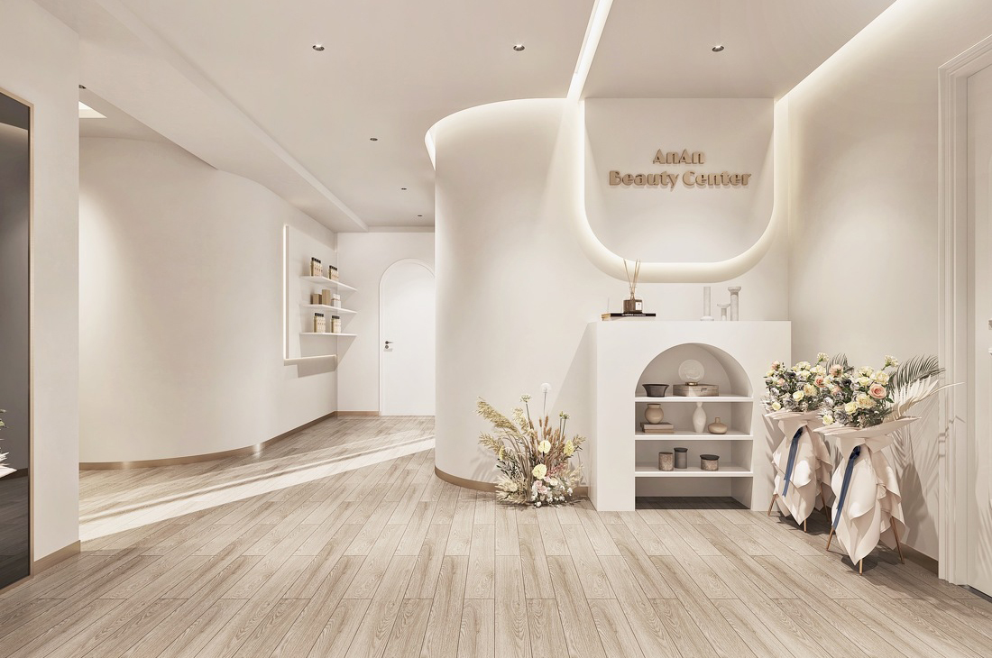 400平方米醫(yī)美中心門店裝修效果圖鑒賞
